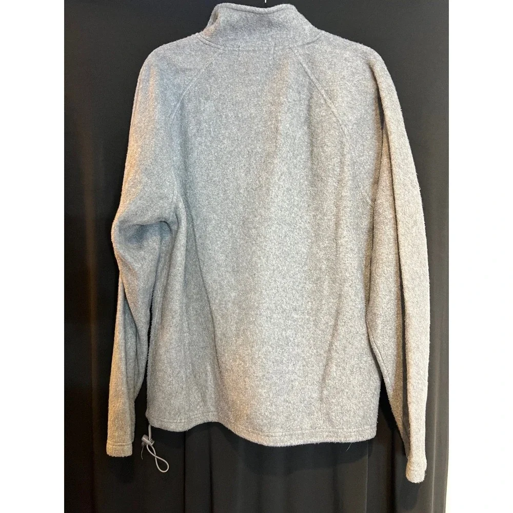 Men's Gray‎ 1/4 Zip Old Navy Sweatshirt Size L - Picture 6 of 6